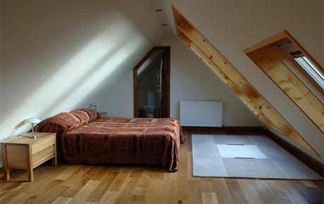 Loft conversion bedroom